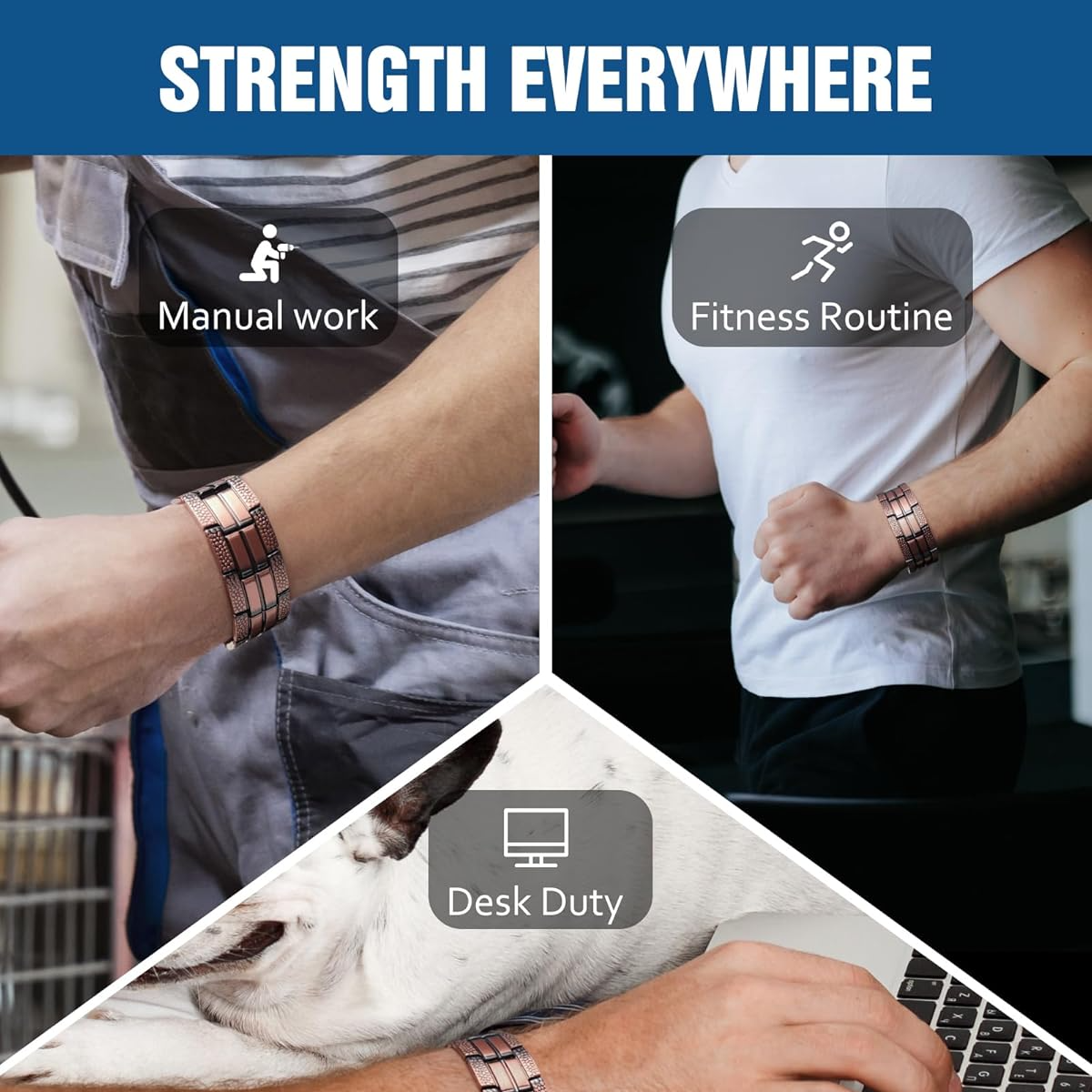 Vitality Pure Copper Bracelet