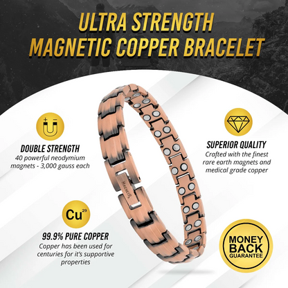 Women's Pure Copper Magnetic Therapy Bracelet