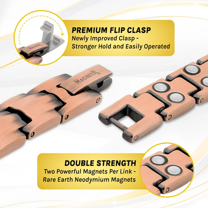 Women's Pure Copper Magnetic Therapy Bracelet